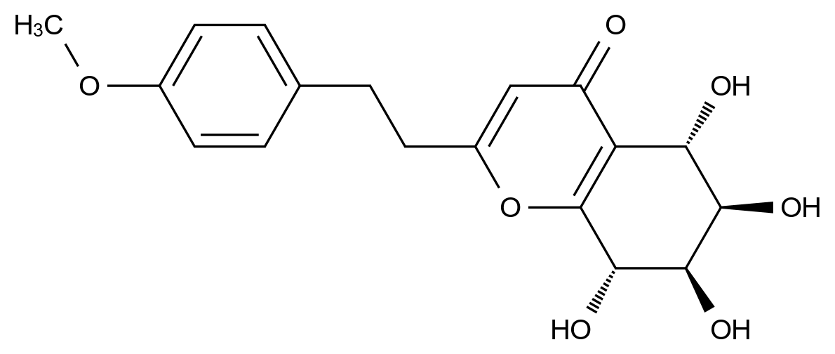 4'-​Methoxyagarotetrol结构式