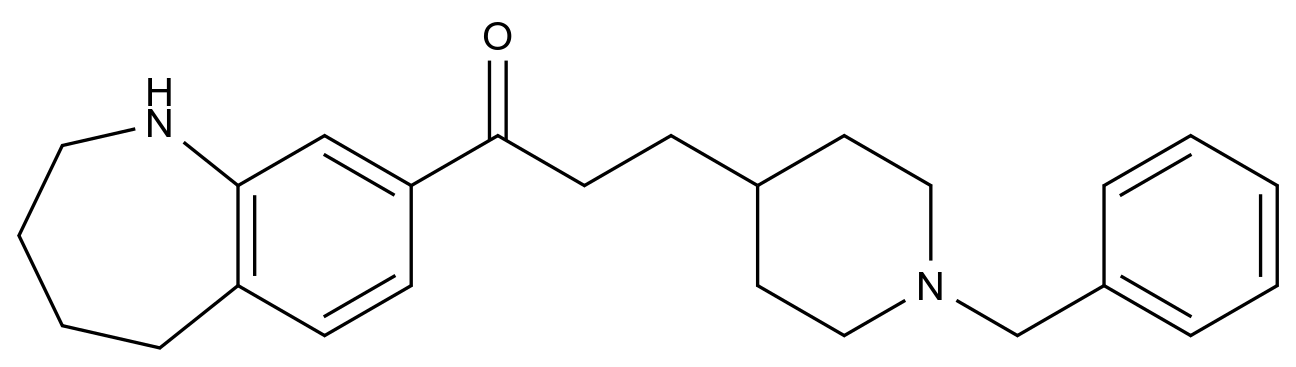 Zanapezil结构式