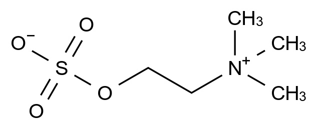 Choline O-sulfate -结构式