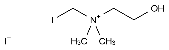 Iodocholine iodide结构式
