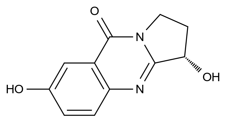 Vasicinolone结构式