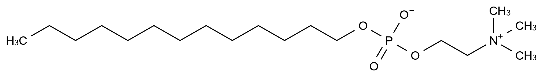 正十三烷基磷酸胆碱结构式