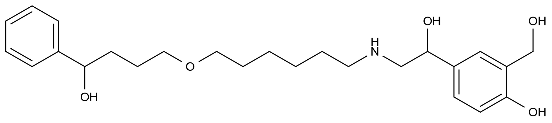 152405-02-2 Alpha-Hydroxysalmeterol结构式