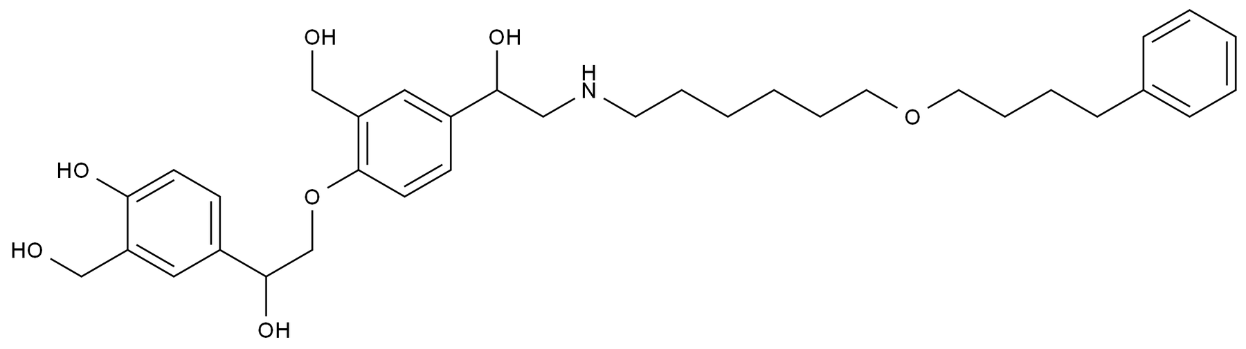 沙美特罗EP杂质D结构式