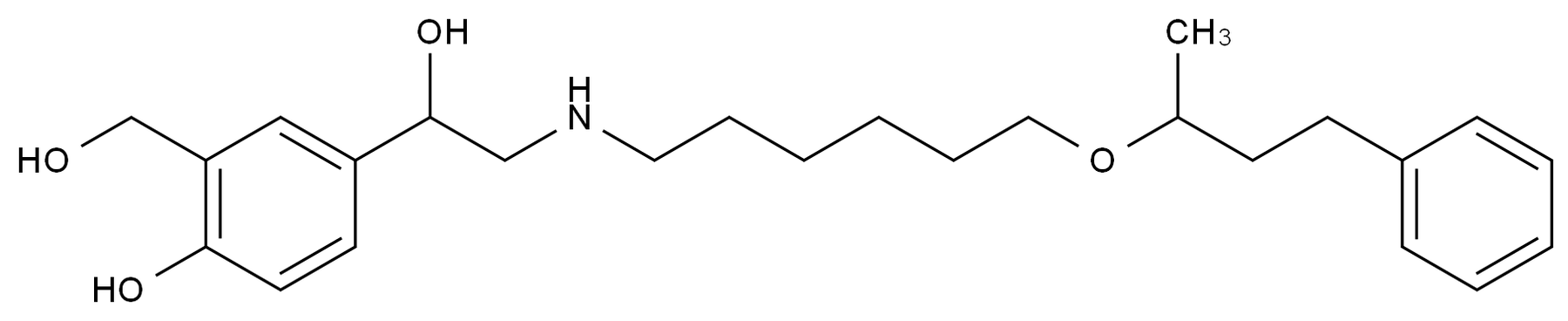沙美特罗EP杂质E结构式