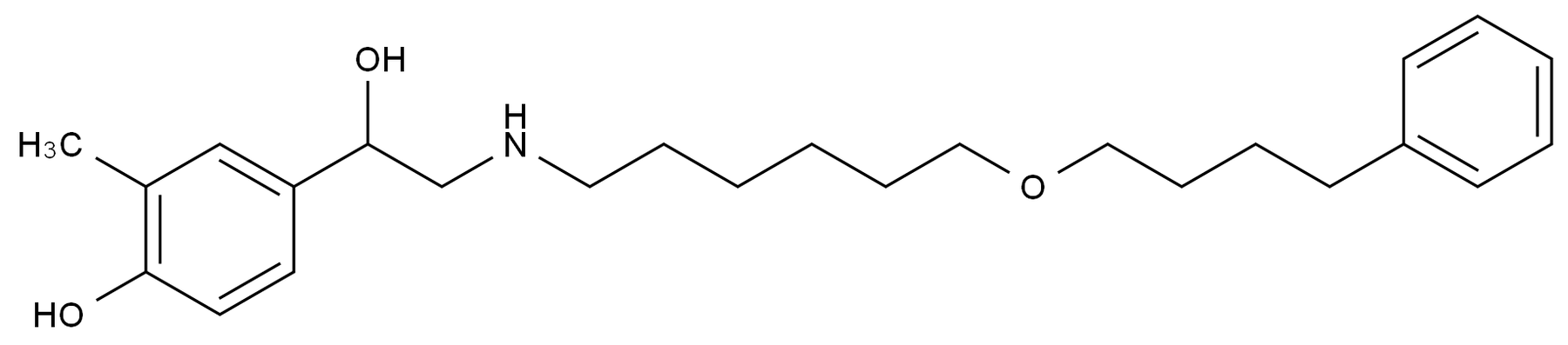 沙美特罗EP杂质F结构式