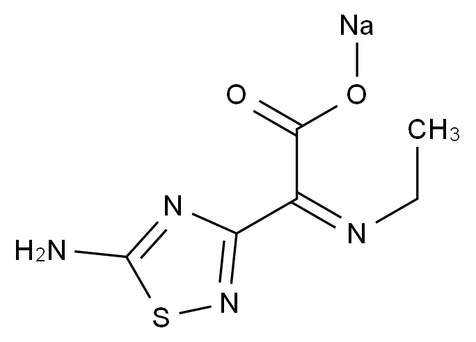 头孢罗膦杂质13结构式