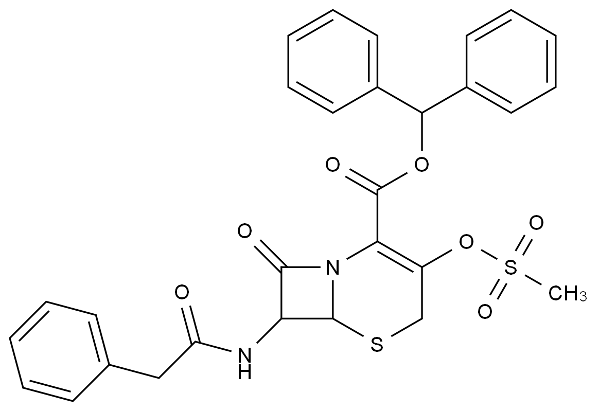头孢罗膦杂质14结构式