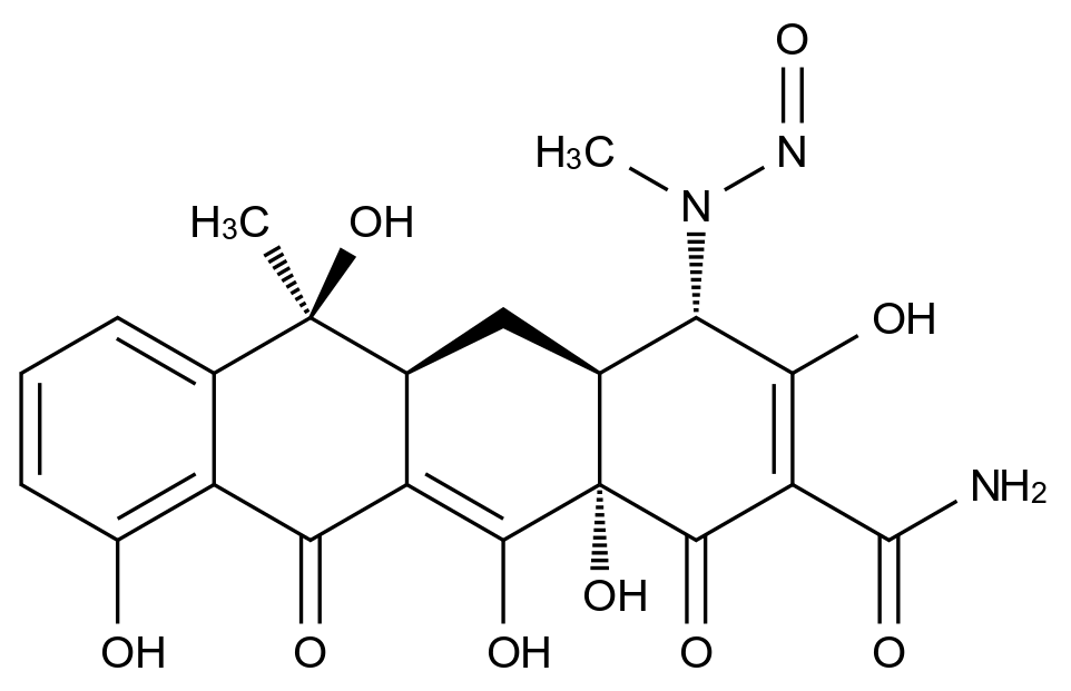 四环素杂质5结构式