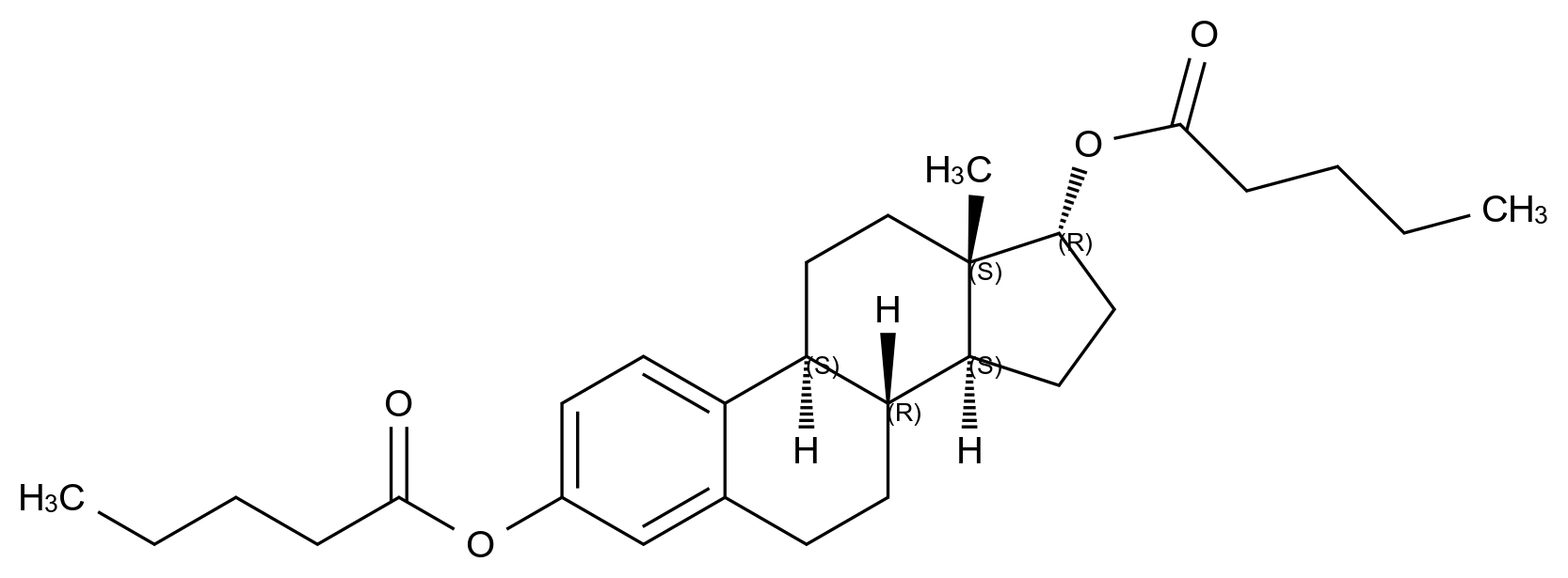 戊酸雌二醇杂质20结构式