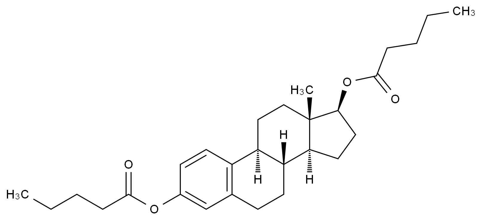 戊酸雌二醇EP杂质E结构式