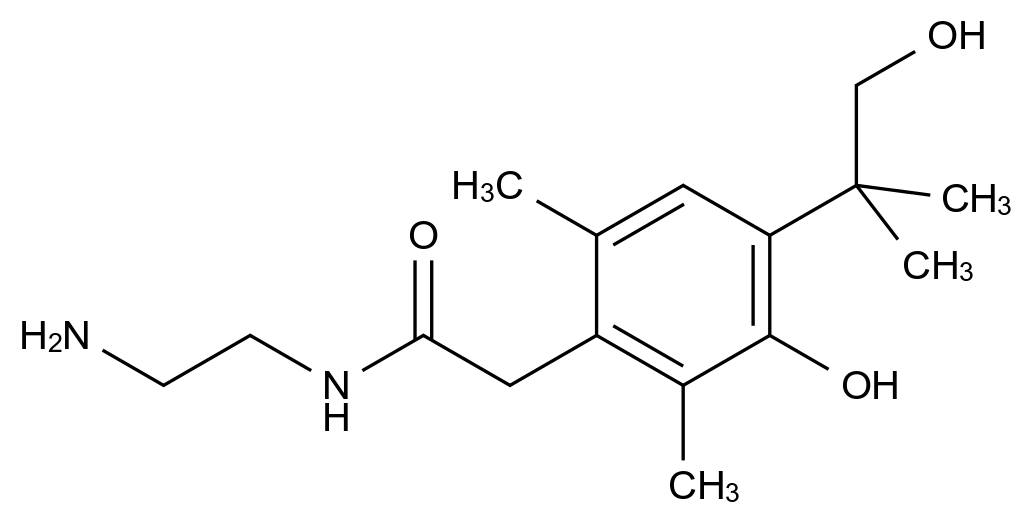 羟甲唑啉杂质9结构式