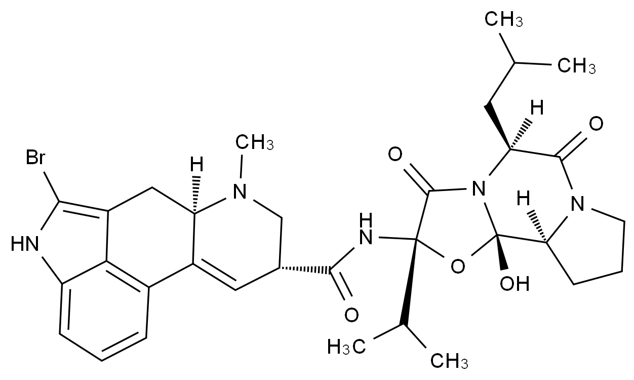 溴隐亭EP杂质F结构式