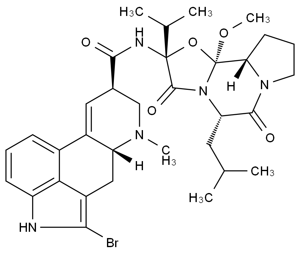 溴隐亭EP杂质G结构式
