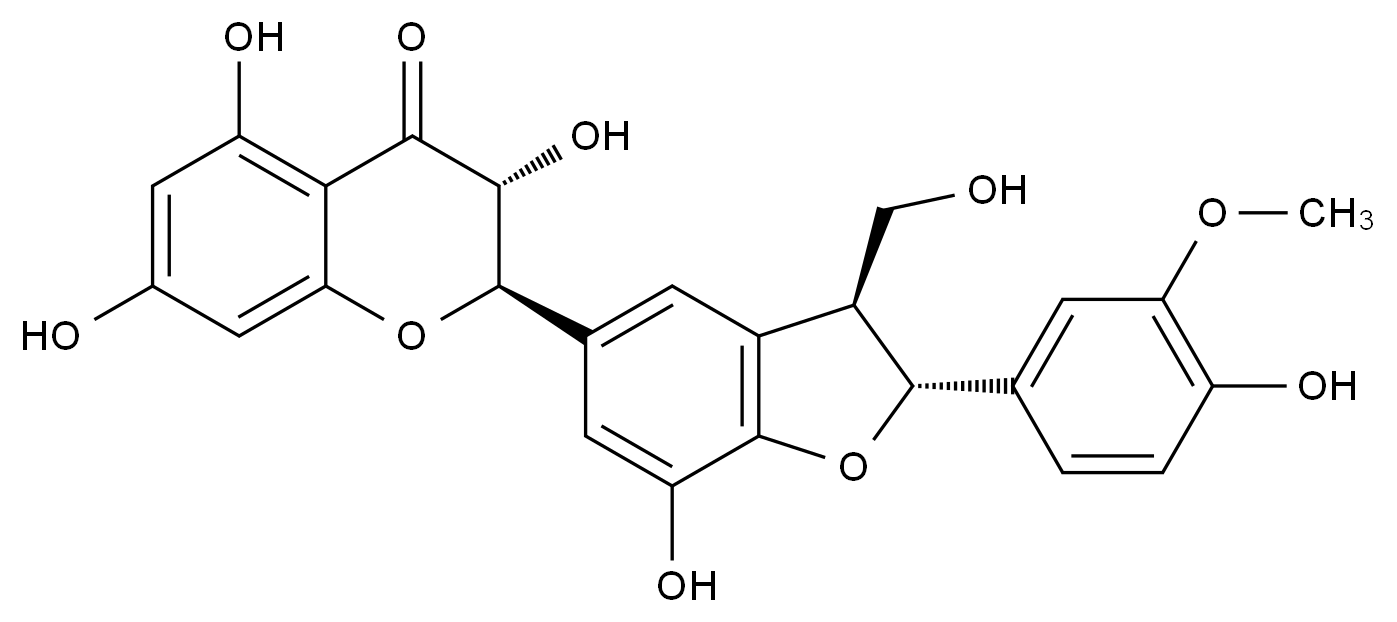 水飞蓟亭结构式