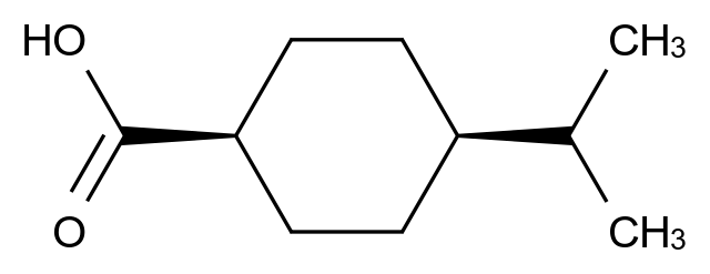 7084-93-7 cis-4-Isopropylcyclohexanecarboxylic Acid结构式