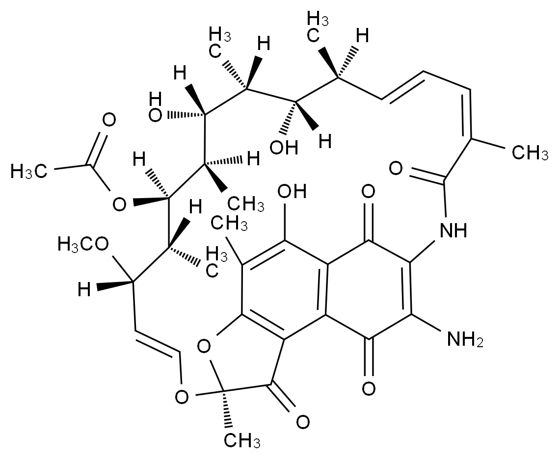 利福布丁EP杂质B结构式