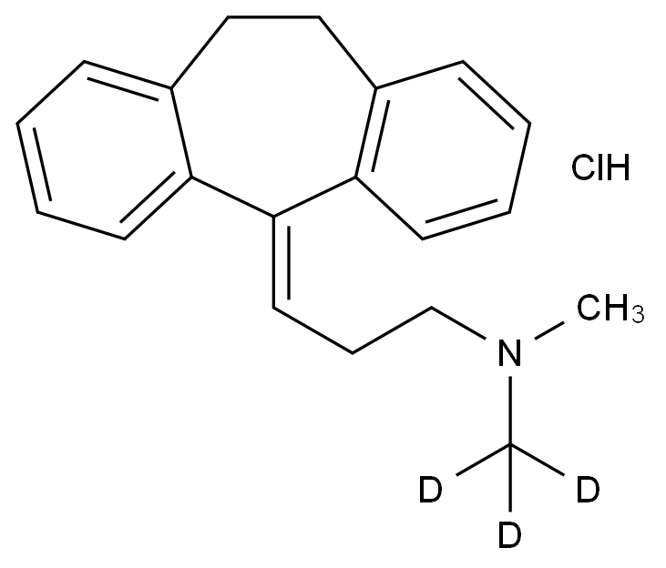 342611-00-1 去甲替林EP杂质F-d3盐酸盐结构式