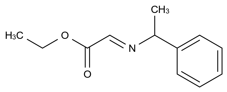 35823-28-0 Ethyl (1-phenylethyl)iminoacetate结构式