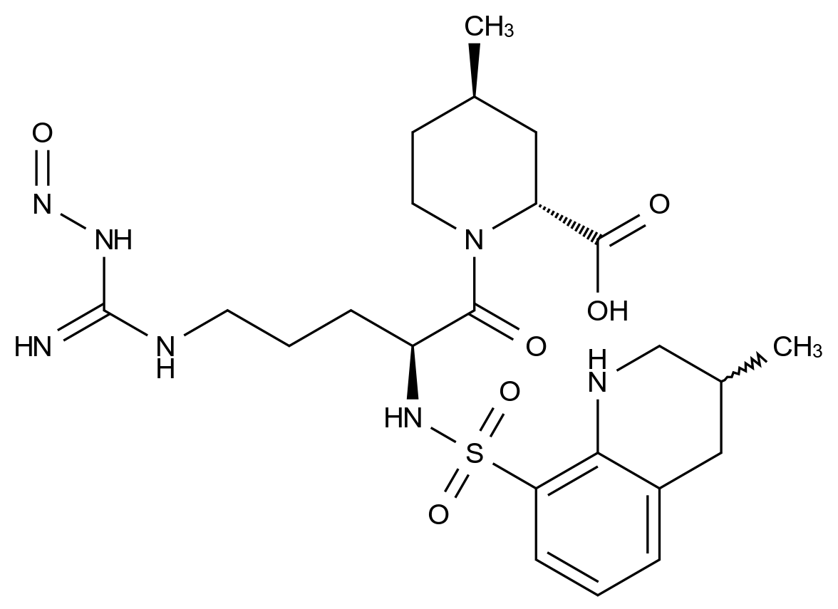 阿加曲班杂质139结构式