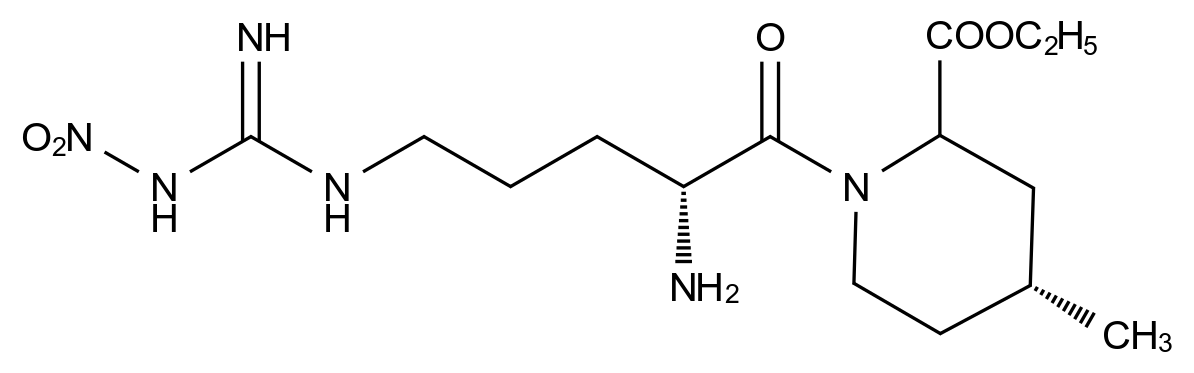 阿加曲班杂质143结构式