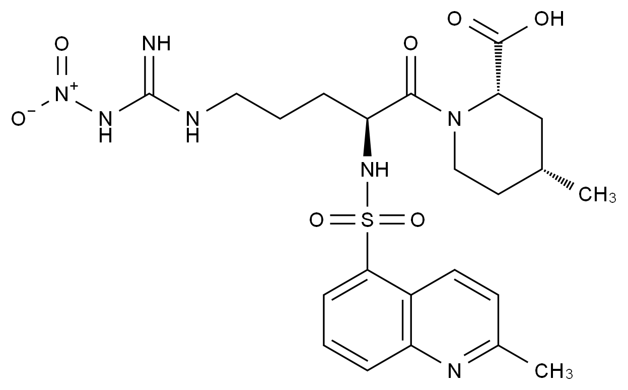 阿加曲班杂质57结构式