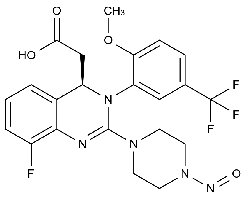 N-亚硝基来特莫韦杂质131结构式
