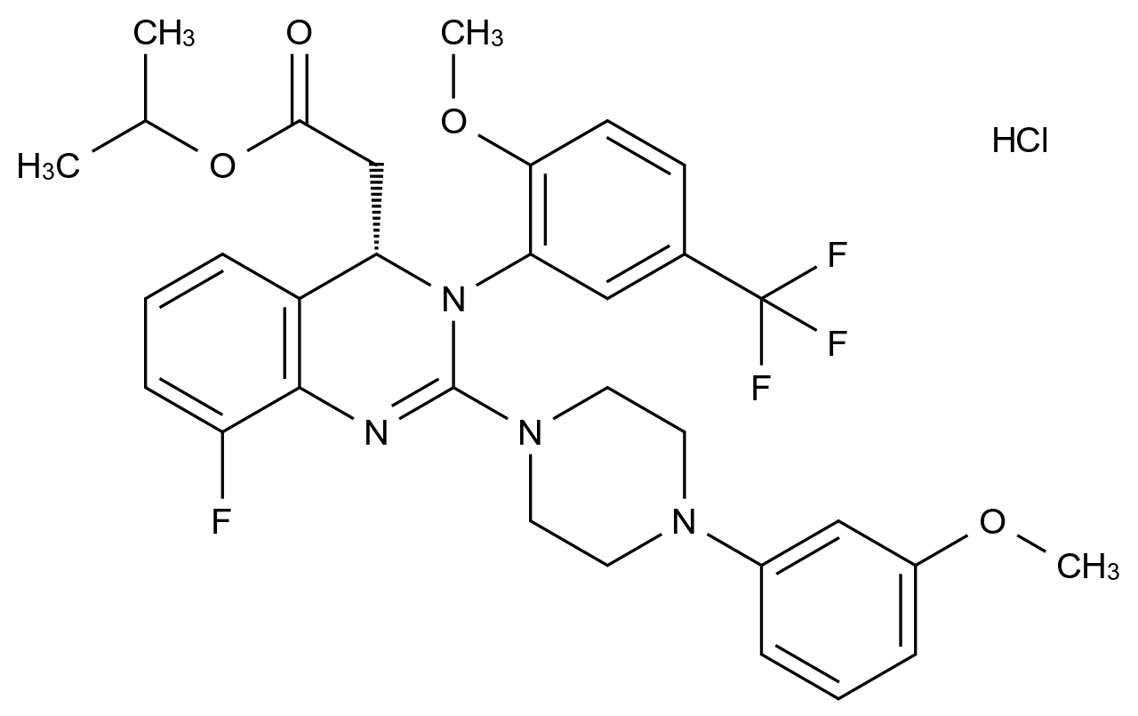 2872586-94-0(free base) 来特莫韦异丙酯结构式