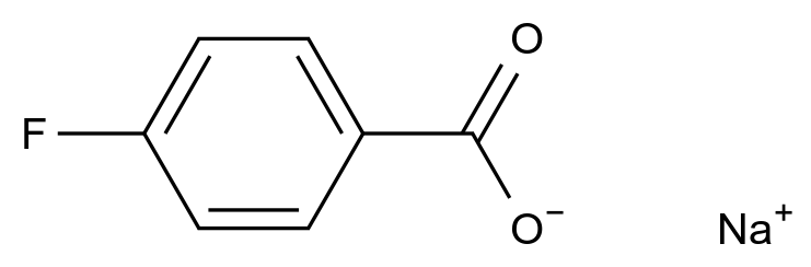 499-90-1 Sodium 4-fluorobenzoate结构式