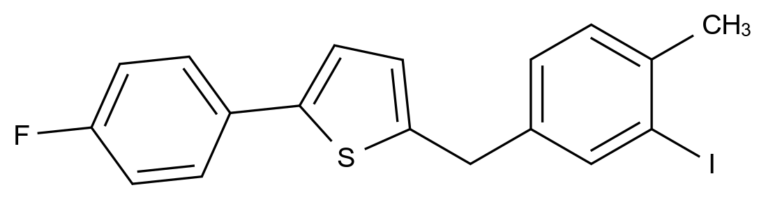 卡格列净杂质55结构式