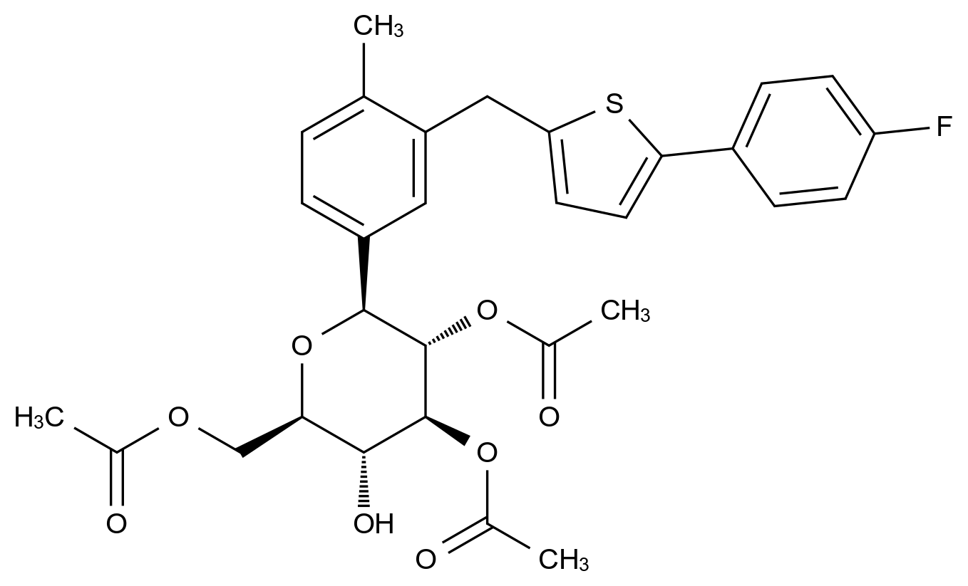 卡格列净杂质63结构式