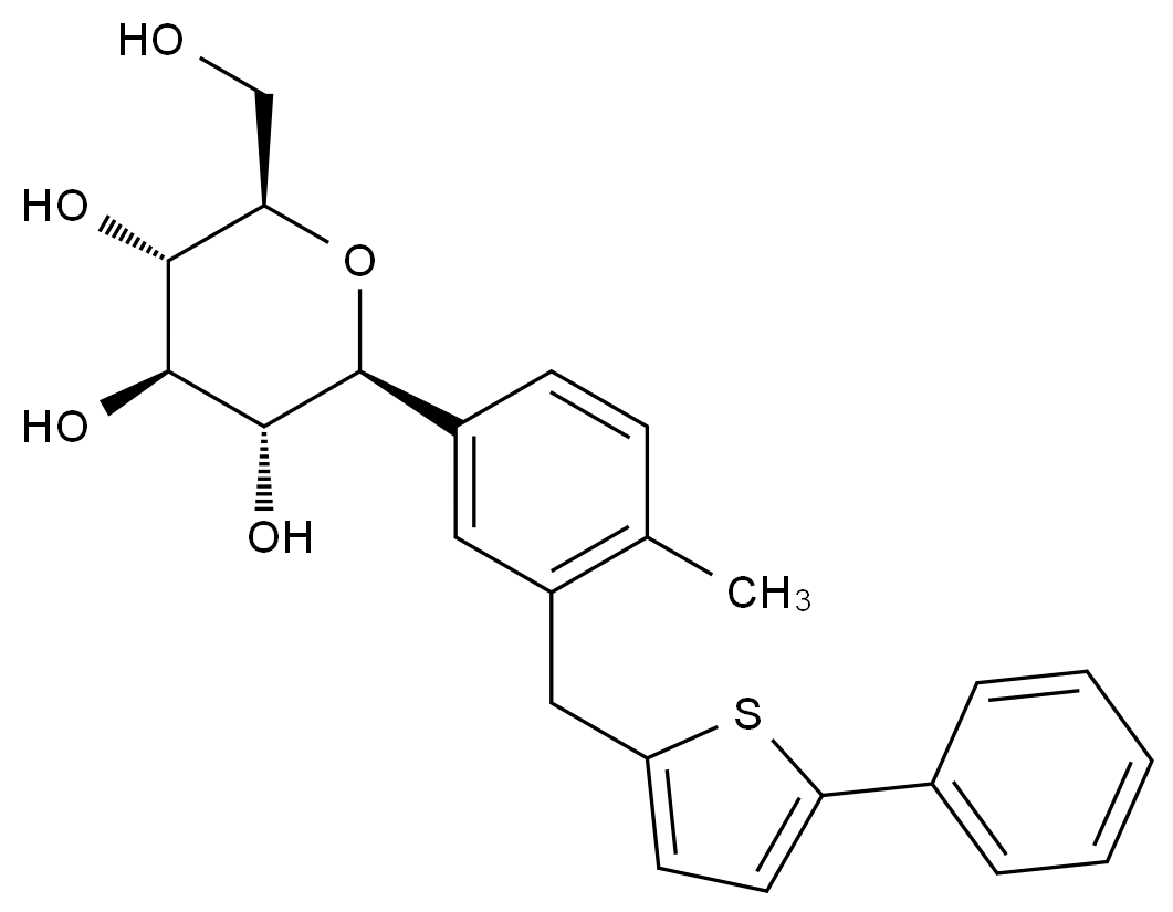 842133-16-8 卡格列净杂质7结构式