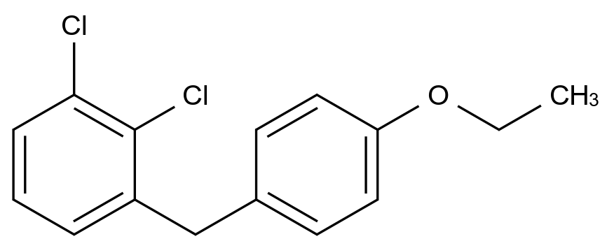 卡格列净杂质74结构式