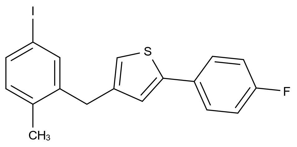 卡格列净杂质82结构式