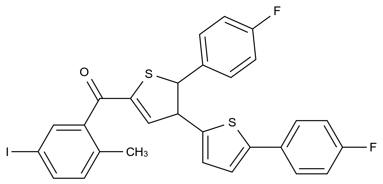 卡格列净杂质98结构式