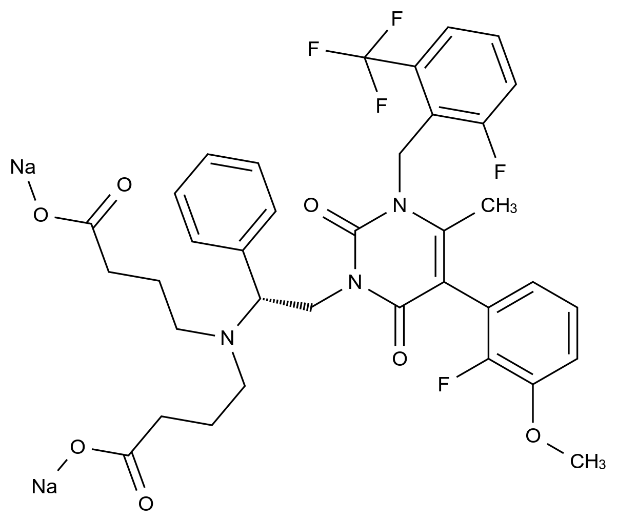 N/A 艾拉戈克杂质117结构式