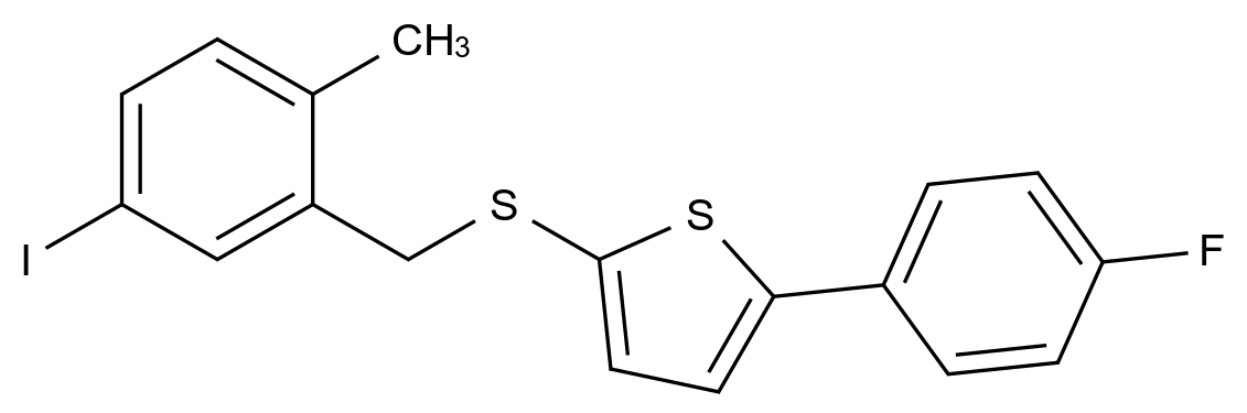 卡格列净杂质101结构式