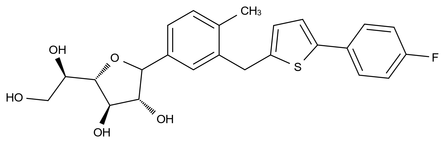 2161394-94-9 卡格列净杂质2结构式