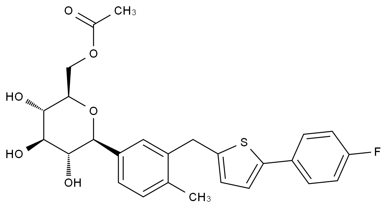 2146135-87-5 卡格列净杂质22结构式