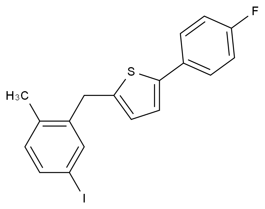 898566-17-1 卡格列净杂质27结构式
