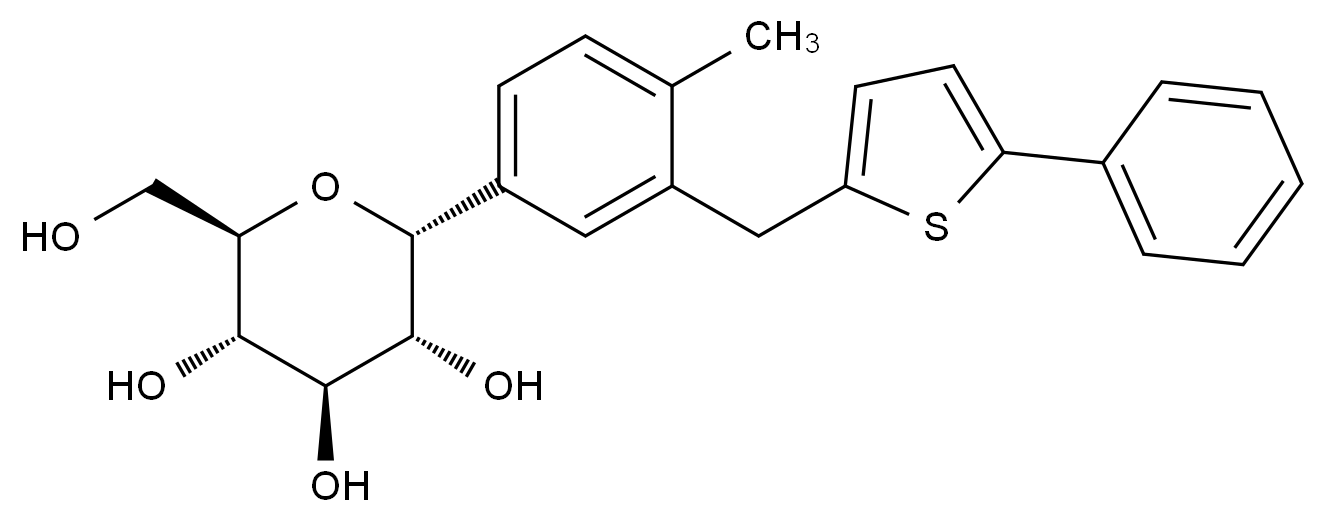 卡格列净杂质28结构式