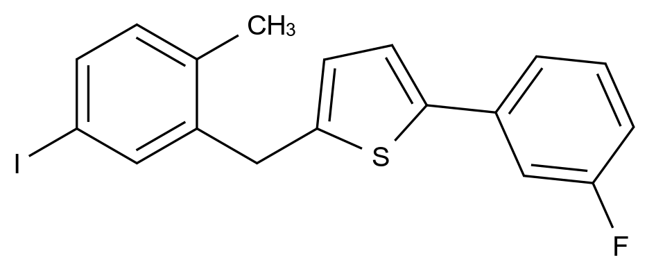卡格列净杂质52结构式