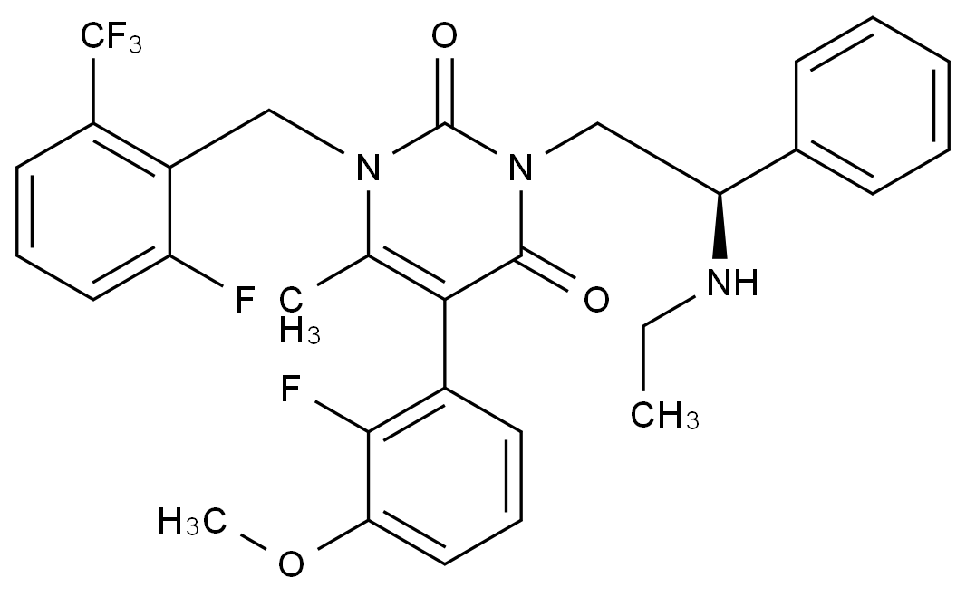 艾拉戈克杂质51结构式