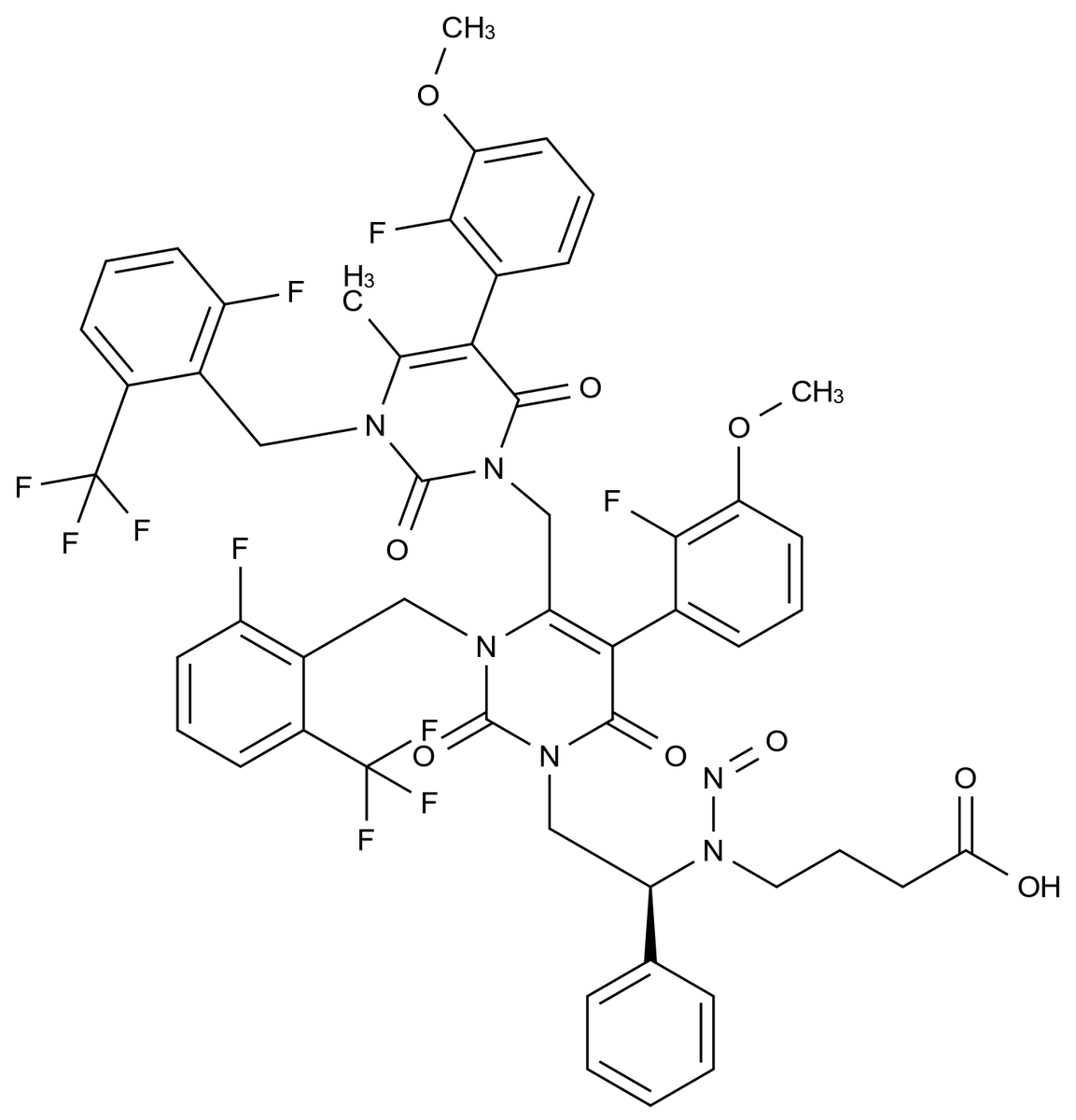 N-亚硝基艾拉戈克杂质62结构式