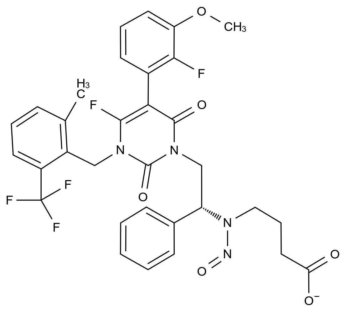 N-亚硝基-艾拉戈克结构式