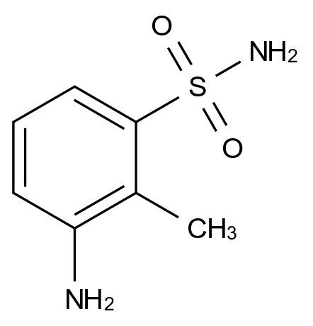 1036585-24-6 3-氨基-2-甲基苯磺酰胺结构式