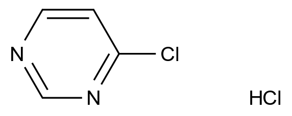 179051-78-6 4-氯嘧啶盐酸盐结构式