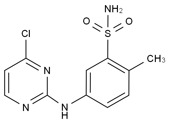 1379982-43-0 帕唑帕尼杂质15结构式