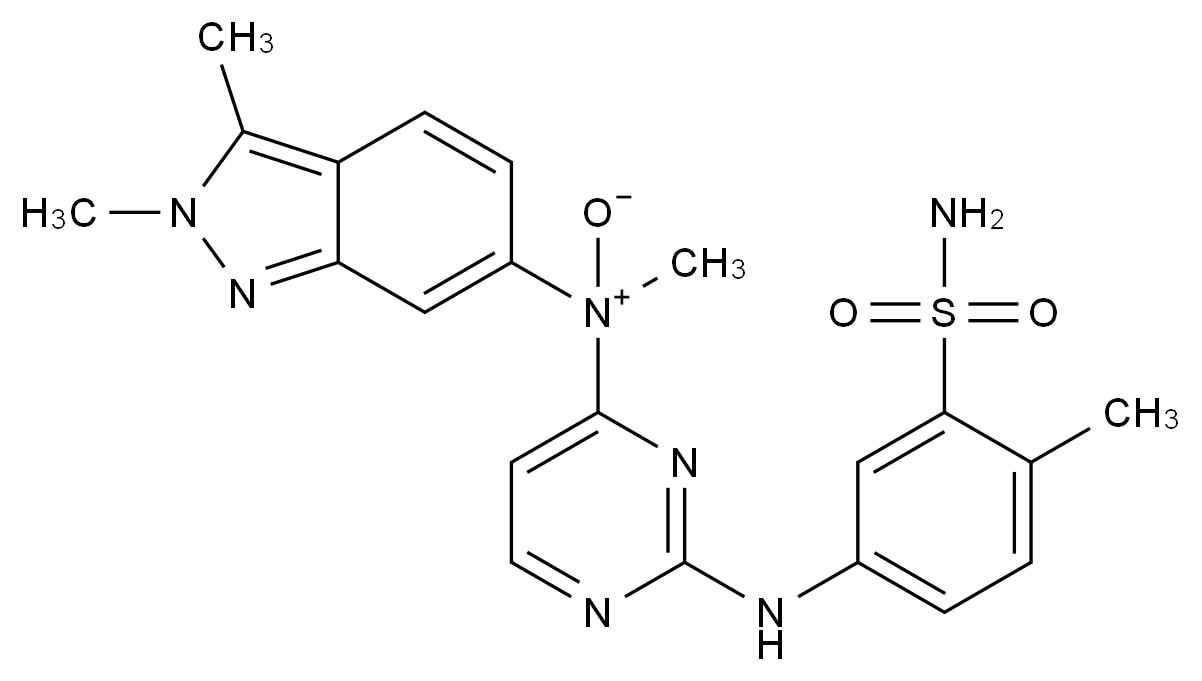 1821666-73-2 帕唑帕尼杂质2结构式