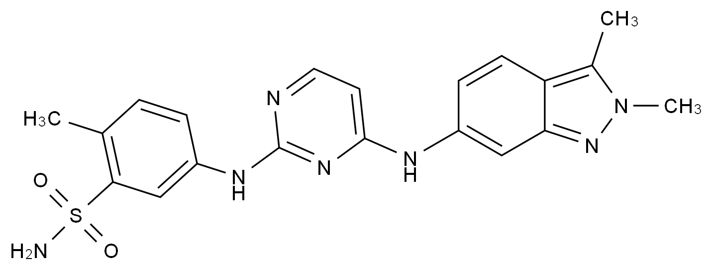 1252927-47-1 帕唑帕尼杂质38结构式